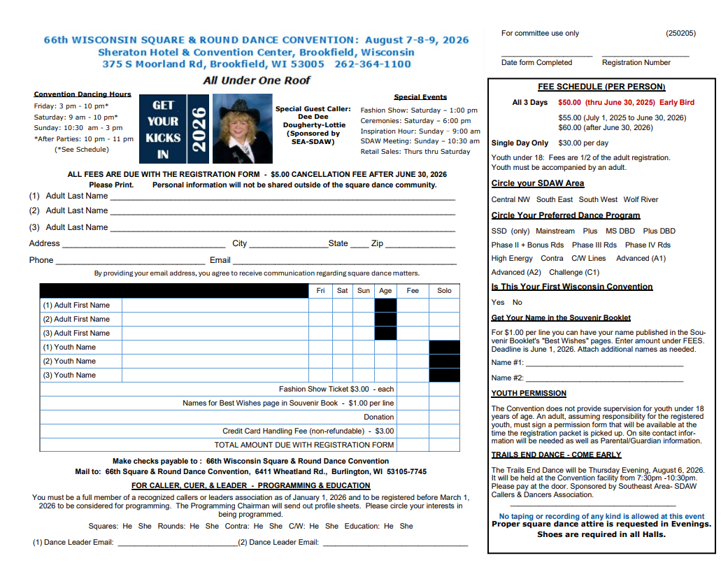 WI Square & Round Dance Convention